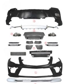 Рестайлинг Mercedes-Benz GLK-class X204 2012-2014 в GLK63 AMG