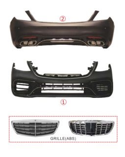 Рестайлинг Mercedes S-class W221 2012-2013 S65 AMG