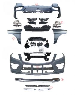 Рестайлинг Mercedes-Benz ML-class W166 2012-2014 в ML63 AMG