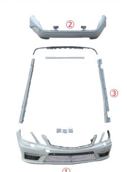 Рестайлинг Mercedes-Benz E-class W212 2009-2013 в E63 AMG