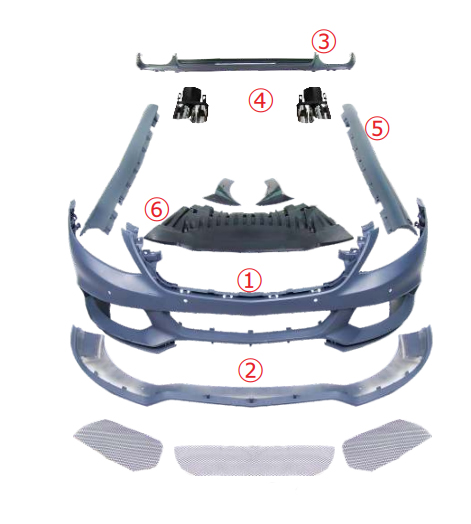 Рестайлинг Mercedes S-class W222 2014-2017 BRABUS TYPE