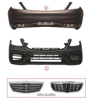 Рестайлинг Mercedes-Benz S-class W222 2018 в S63 AMG