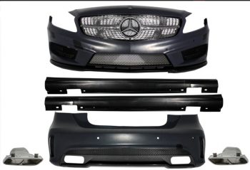 Рестайлинг Mercedes-Benz A-class W176 2013-2015 в A45 AMG