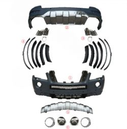 Рестайлинг Mercedes-Benz ML-class W164 2009-2011 в ML63 AMG