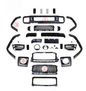 Рестайлинг Mercedes G-class 2019 W464 в G63 2019