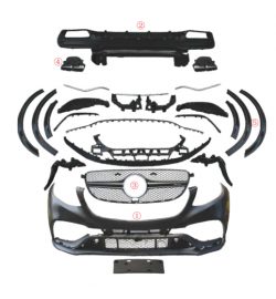 Тюнинг Mercedes-Benz GLE W166 W2015-2018 в GLE 63 AMG