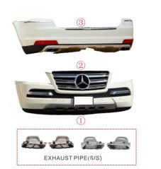 Рестайлинг Mercedes GL-class X164 2006-2011 в GL 550 2012