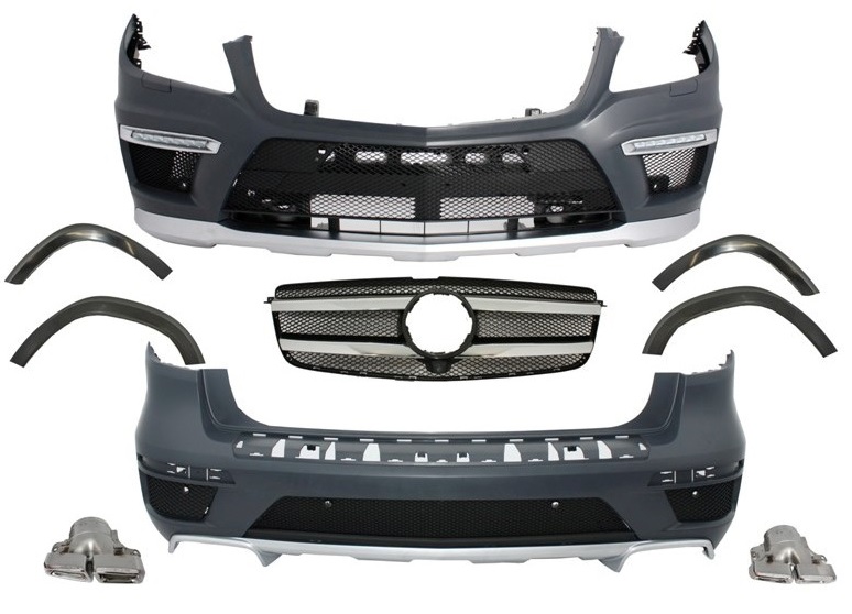 Рестайлинг Mercedes-Benz X166 2013-2014 в GL63 AMG