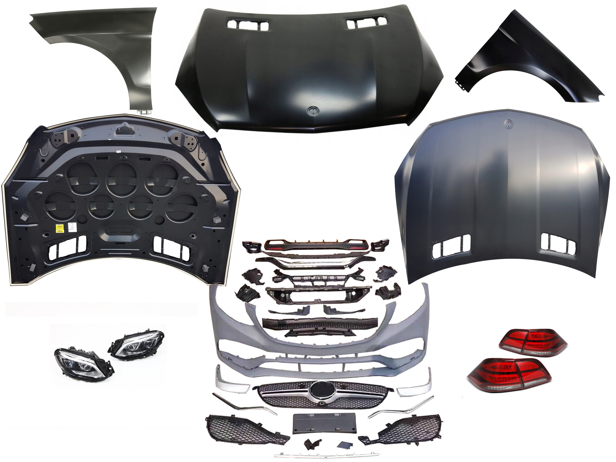 Фонарь задний Mercedes GLE W166 2015-2019 левый / правый